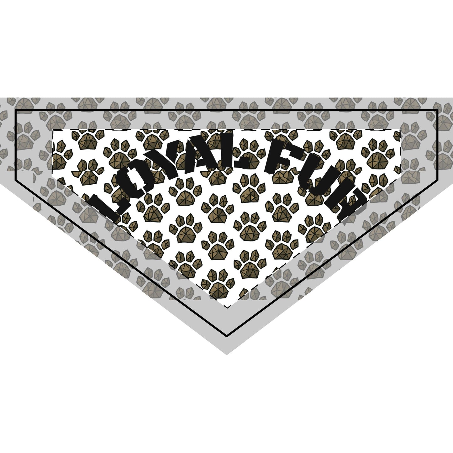 Loyal Fur Clip-on Pet Bandana, Stylish Pet Accessory, Dog Bandana, Cat Fashion, Pet Gift, Animal Lover Gift