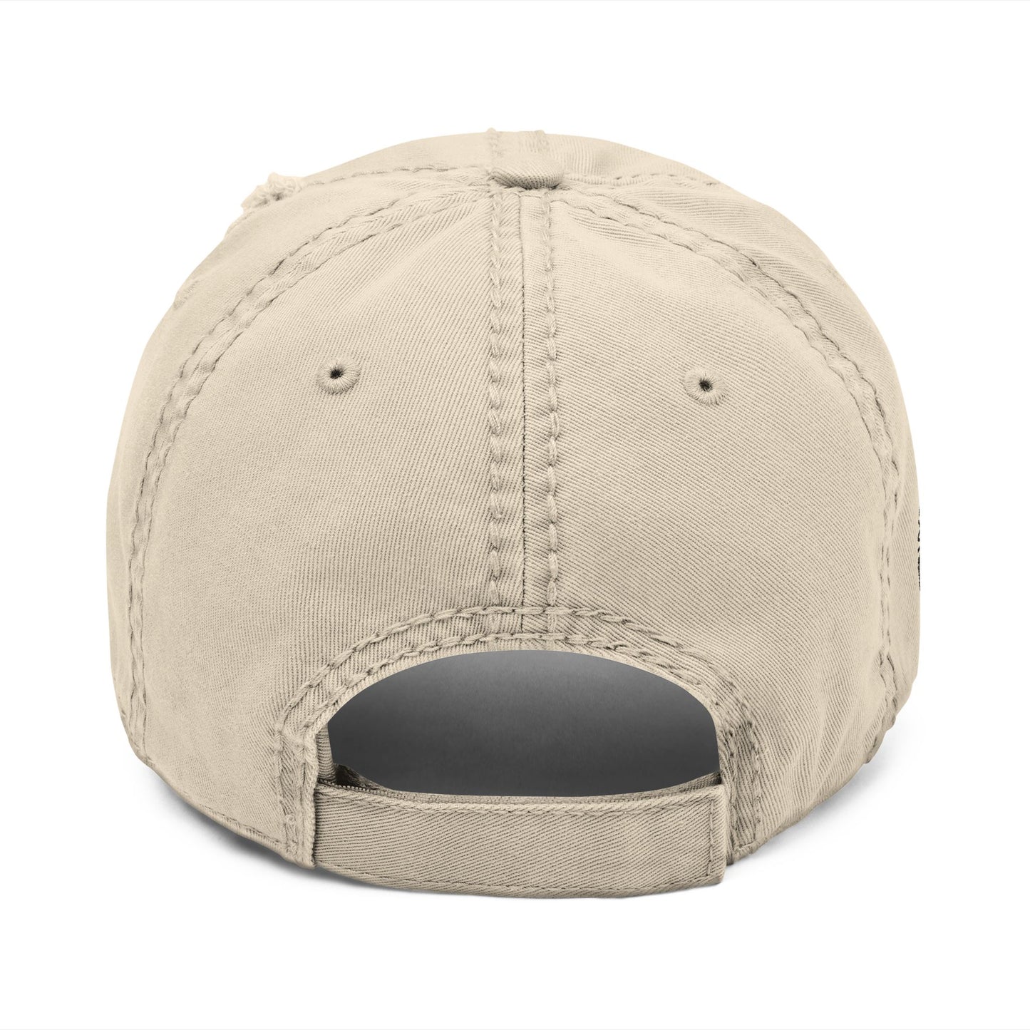 Hat Embroidered Distressed Dad Hat - Unleash the Jungle Design