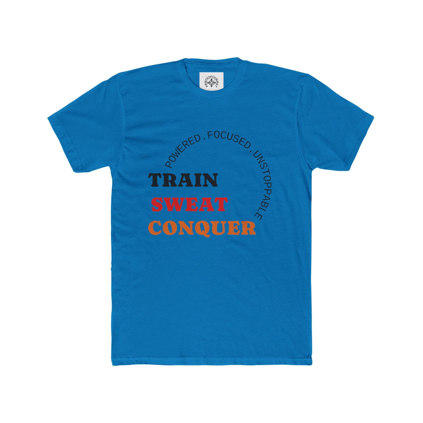 Empowering Fitness Crew Tee, Motivational T-Shirt for Gym Lovers, Unisex Athletic Wear, Workout Gift, Inspirational Exercise Apparel