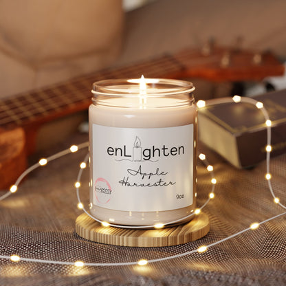 Apple Harvester Scented Candle, Aromatherapy Decor, Fall Gift, Relaxation Candle, Cozy Home Fragrance, Organic Soy Candle